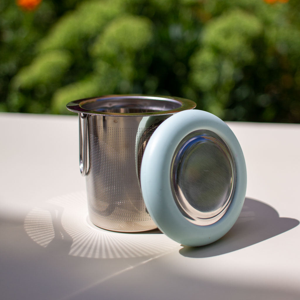 Stainless Steel Mesh Tea Infuser & Coaster