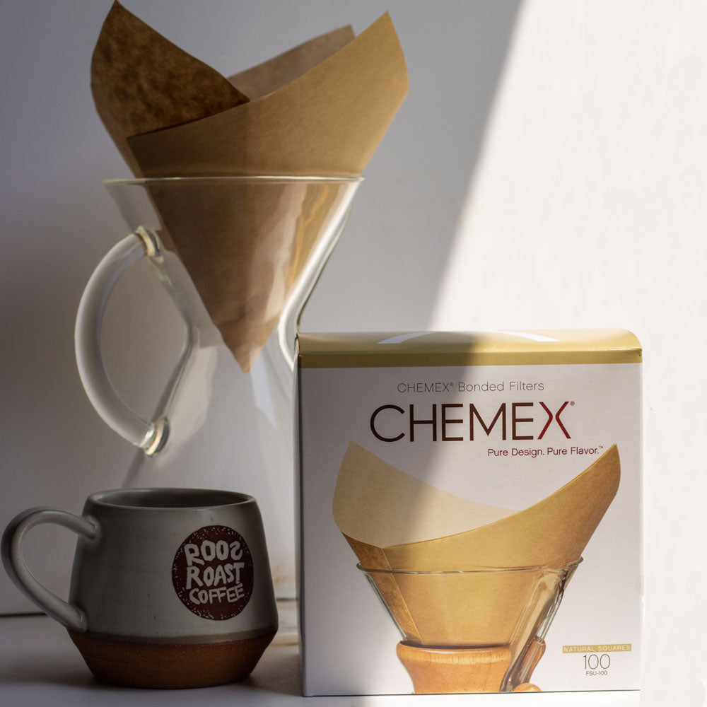 Chemex Pre-Folded Coffee Filters, Set of 100 – RoosRoast