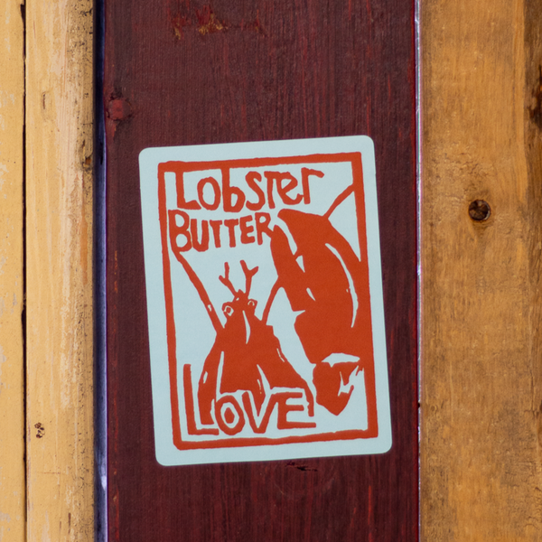 lobster butter love sticker