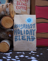 holiday bag of coffee