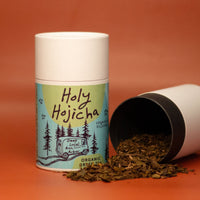 holy hojicha tea