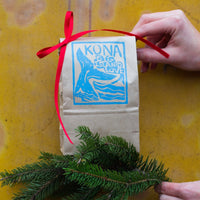 bag of kona coffee